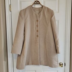 Vintage Camel Wool Coat